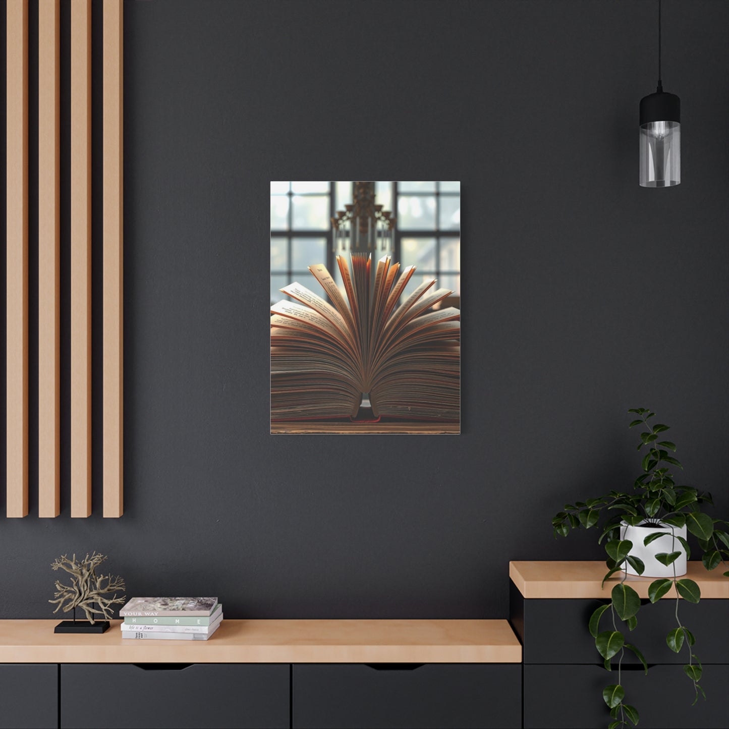 Book Art Refined Canvas Wall Art & Canvas Print