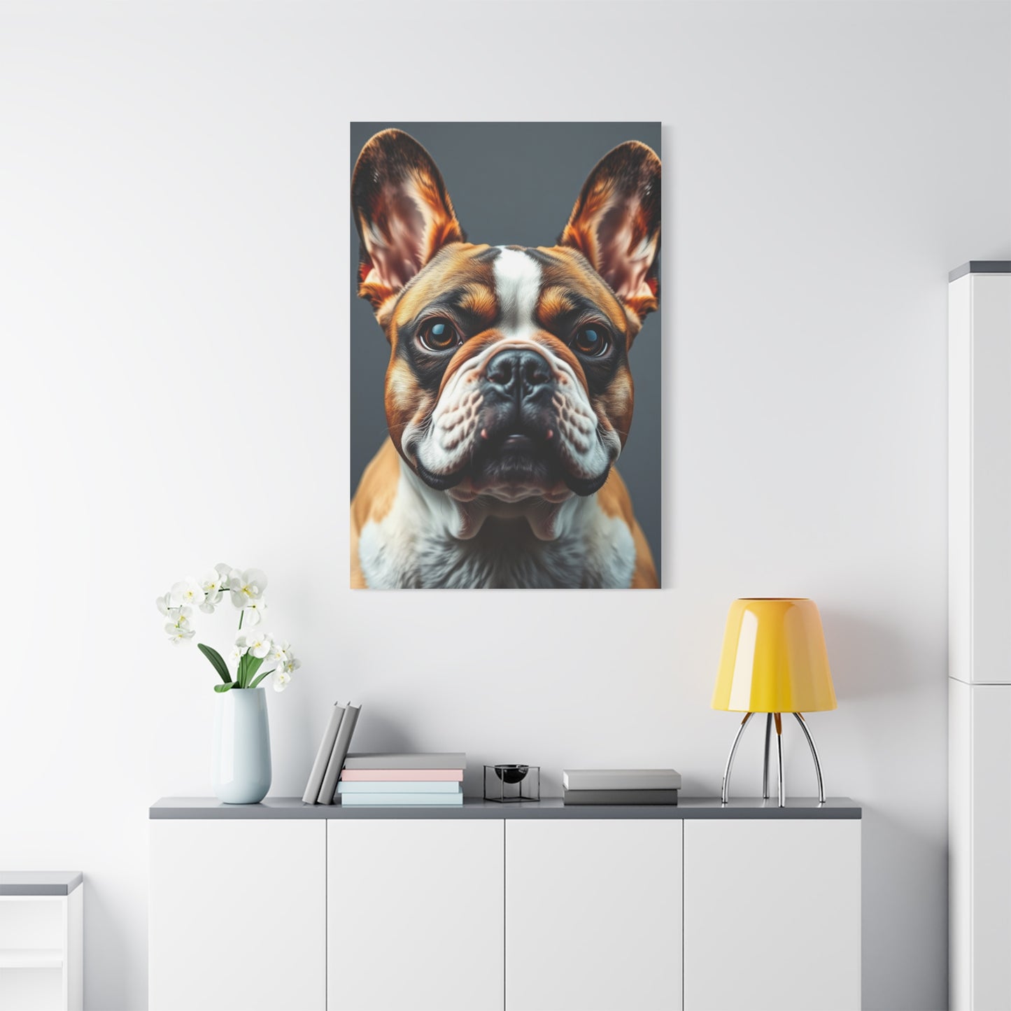 Vision French Bulldog Art Art Wall Art & Canvas Print