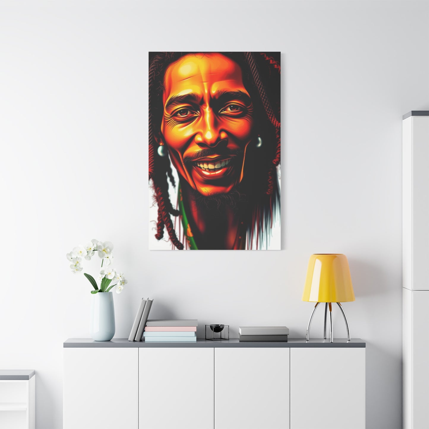Ethereal Rhythm Portrait Wall Art & Canvas Print
