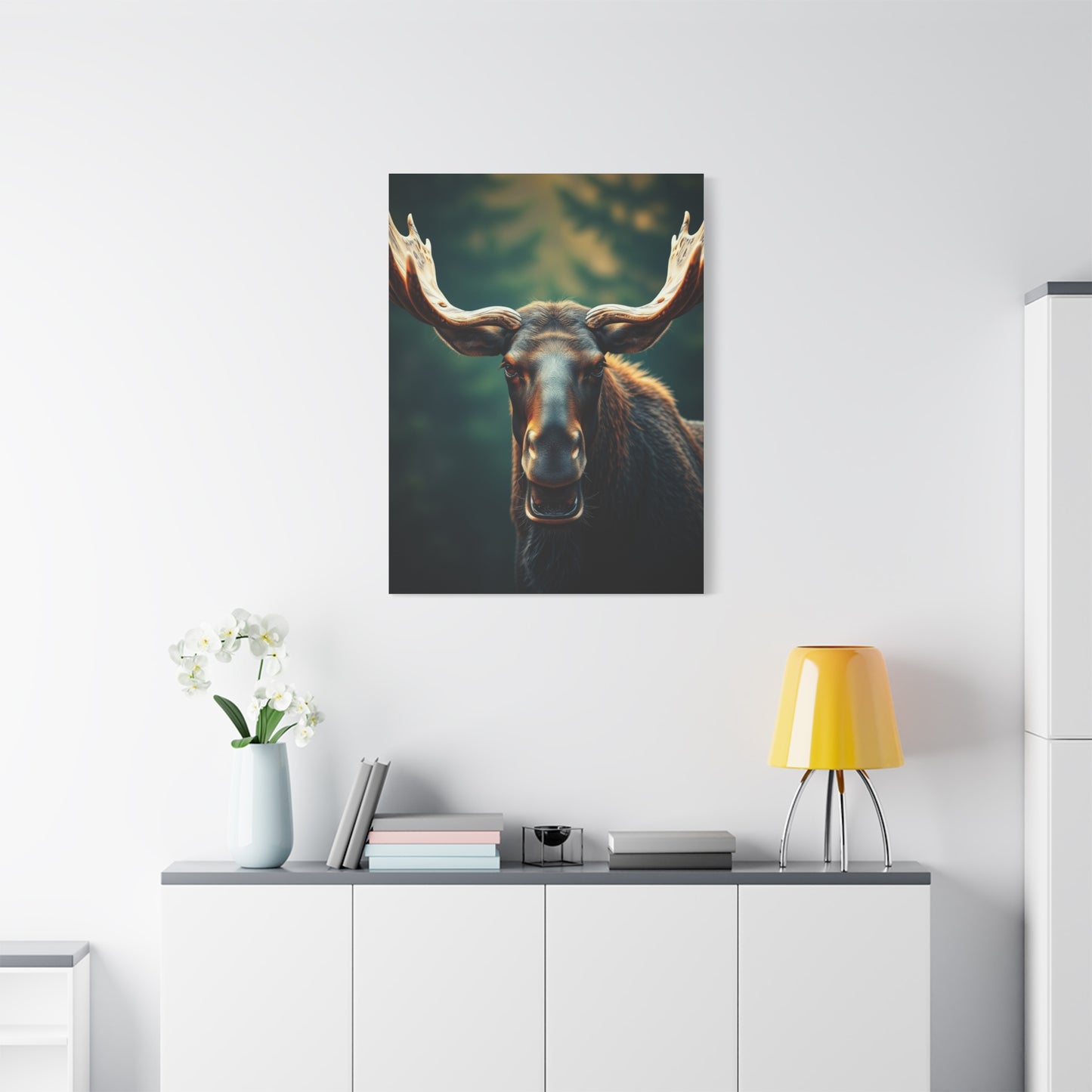 Vision Moose Art Art Wall Art & Canvas Print