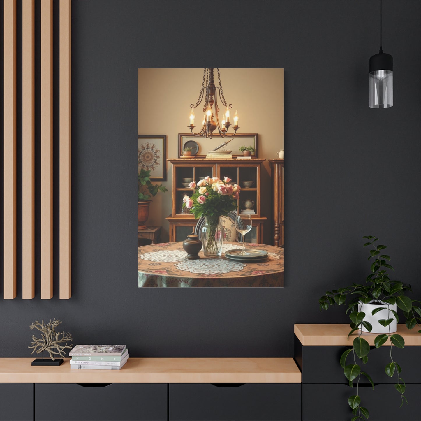 French Country Decor Art Luxury Canvas Wall Art & Canvas Print