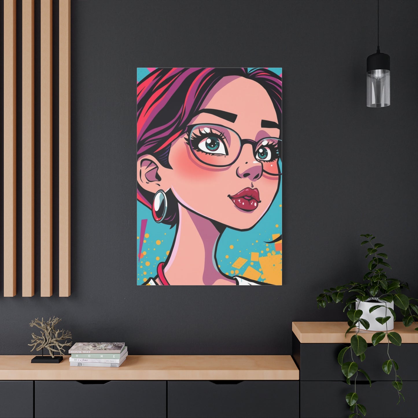 Opulent Cartoon Fantasy Wall Art & Canvas Print