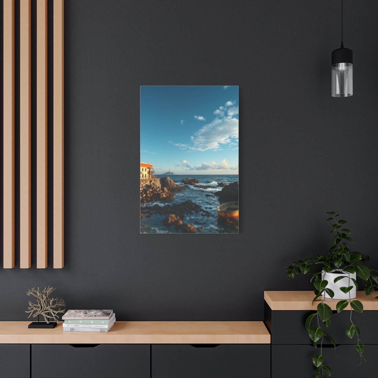 Azure Horizon Artistry Wall Art & Canvas Print