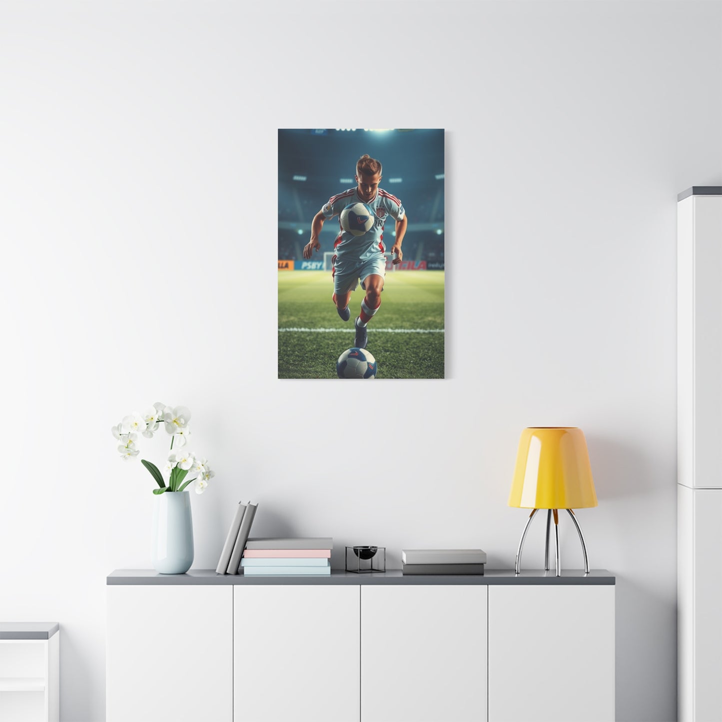 Masterpiece Soccer Art Vision Wall Art & Canvas Print