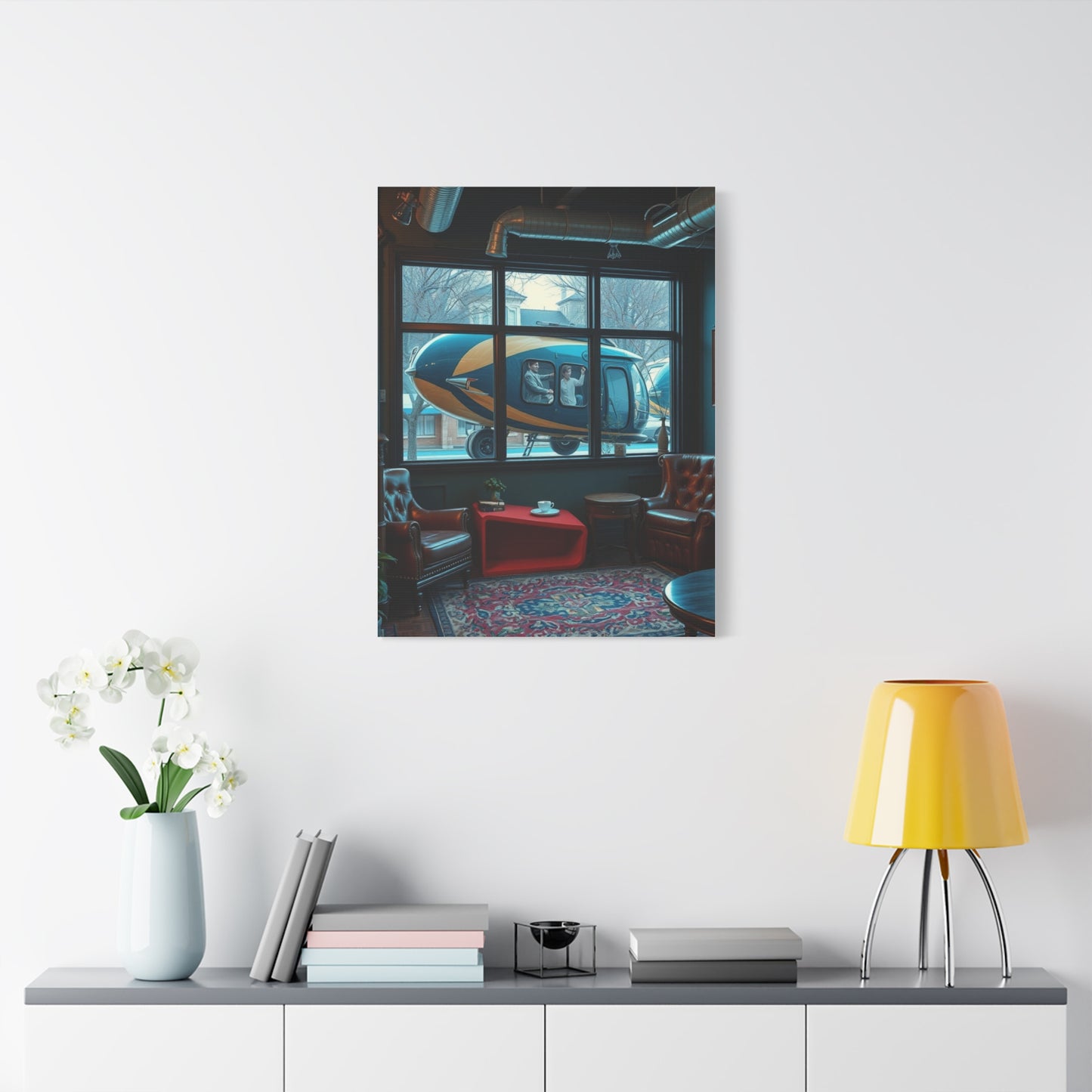 Retro Mosaic Masterpiece Wall Art & Canvas Print