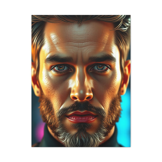 Polychromatic Pixel Prowess Wall Art & Canvas Print