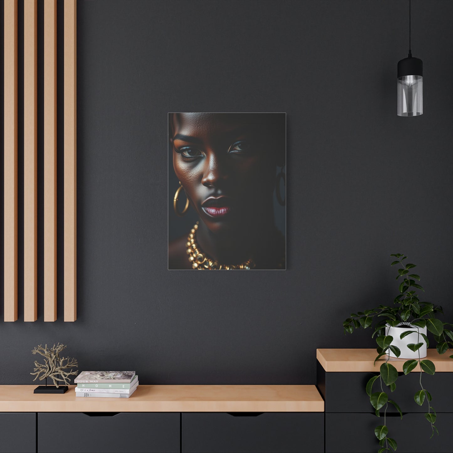 Black Love Art Luxury Canvas Wall Art & Canvas Print