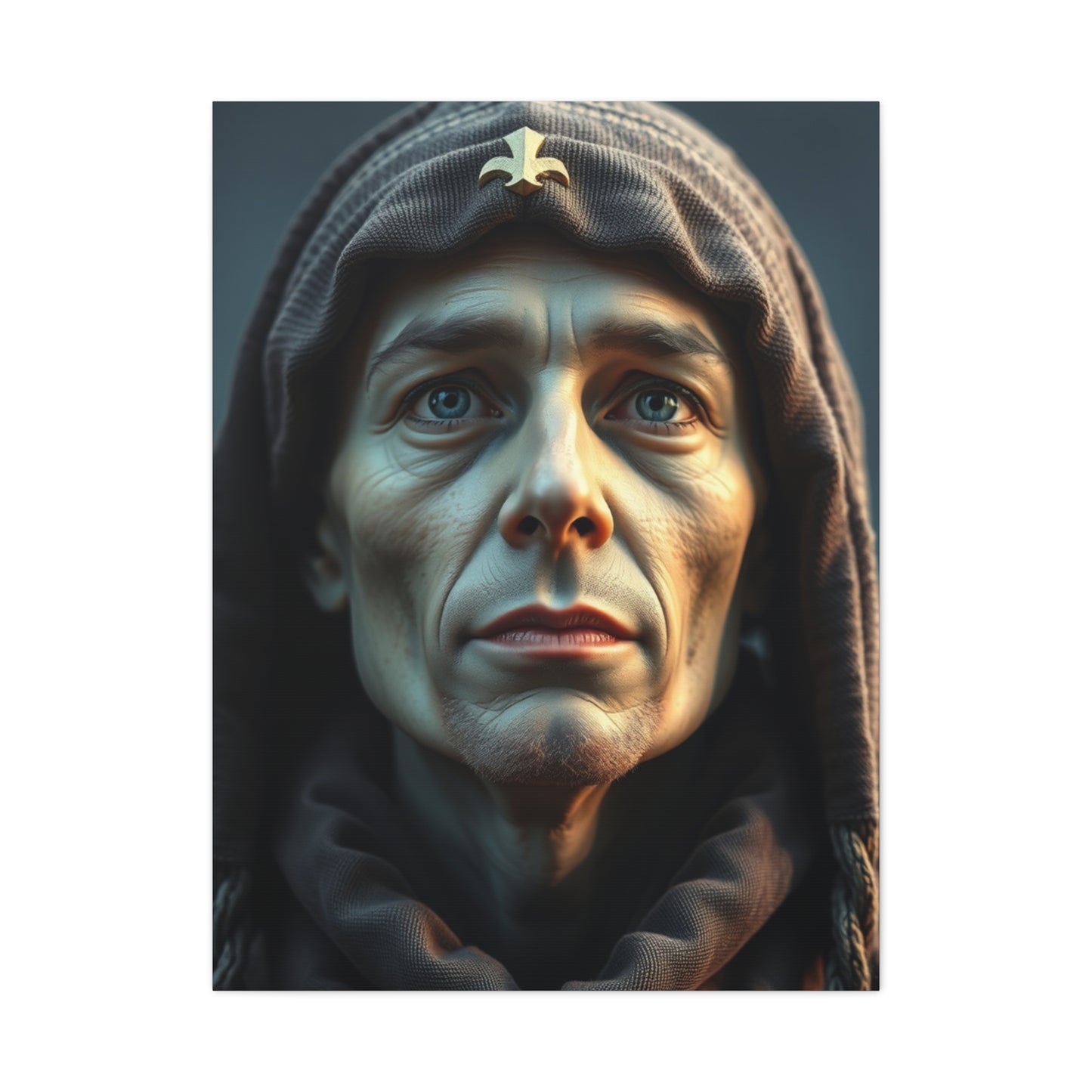 Blue & Gray Art Luxury Canvas Wall Art & Canvas Print