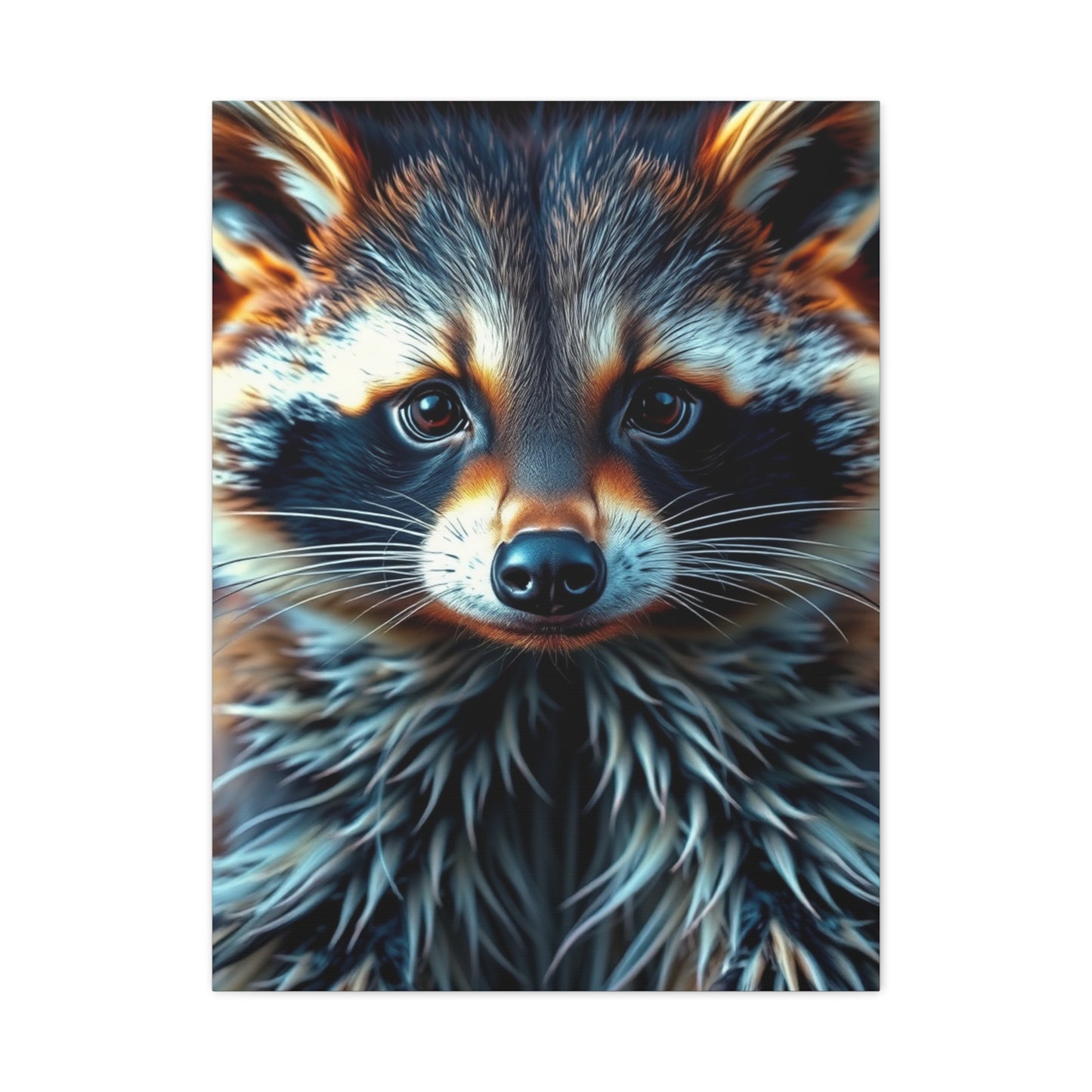 Vision Raccoon Art Art Wall Art & Canvas Print