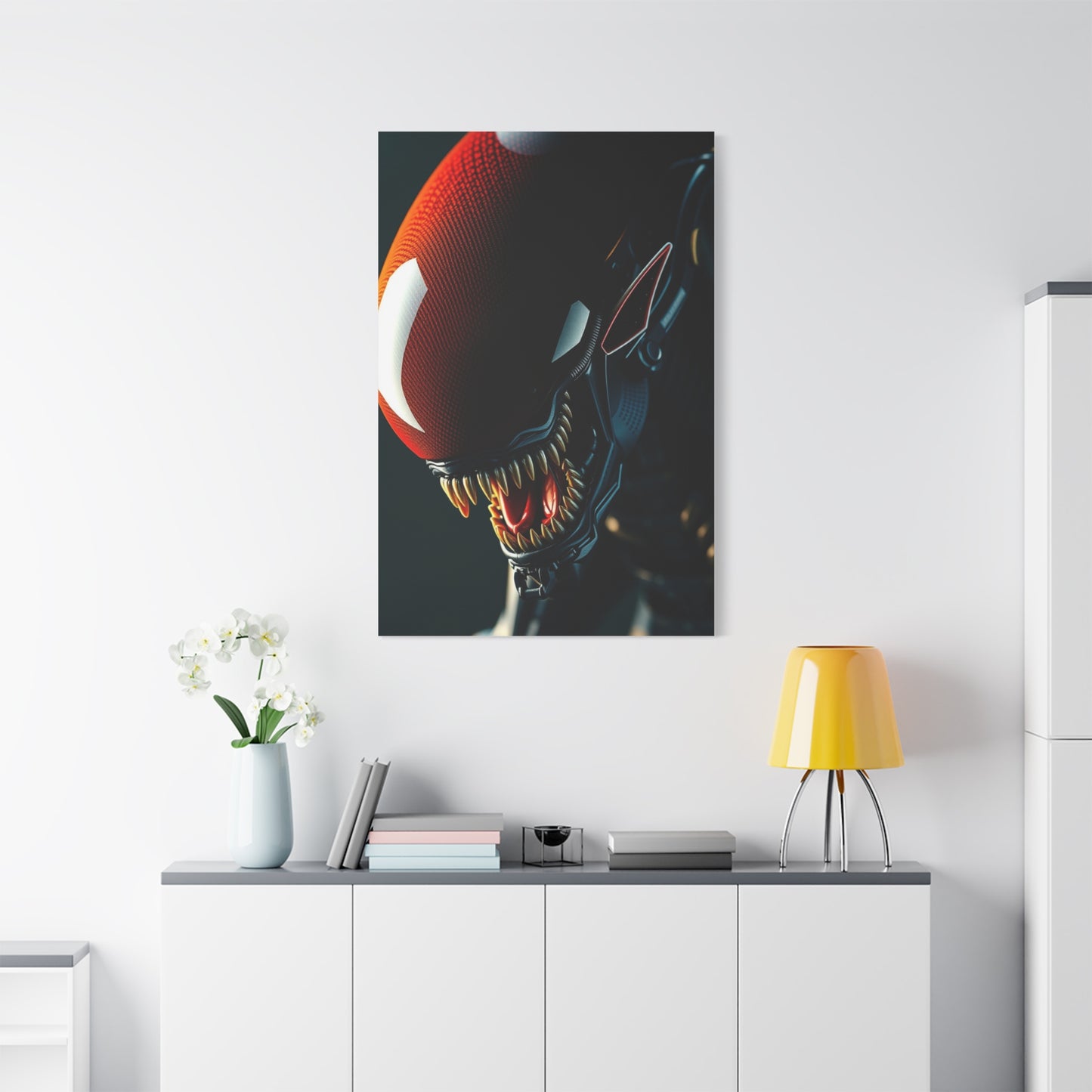 Masterpiece Xenomorph Art Vision Wall Art & Canvas Print