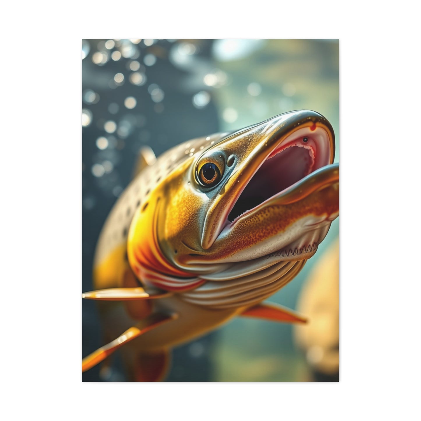 Trout Art Luxury Canvas Wall Art & Canvas Print