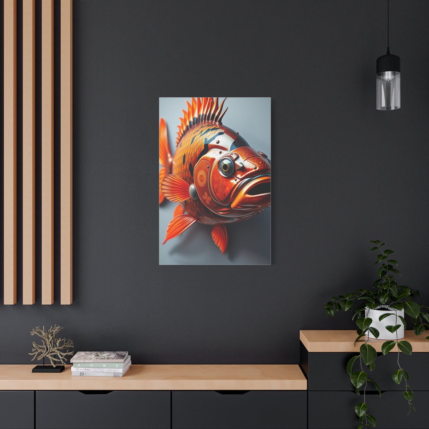 Vision Fish Wall Art Art Wall Art & Canvas Print