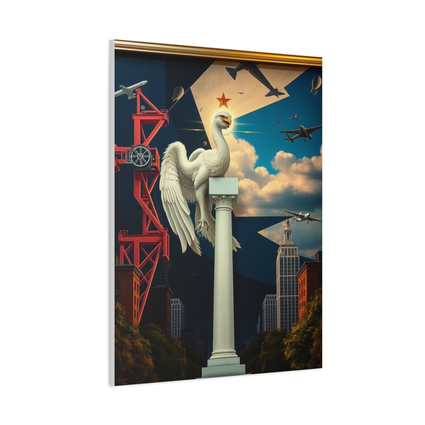 Masterpiece Landmark Art Vision Wall Art & Canvas Print