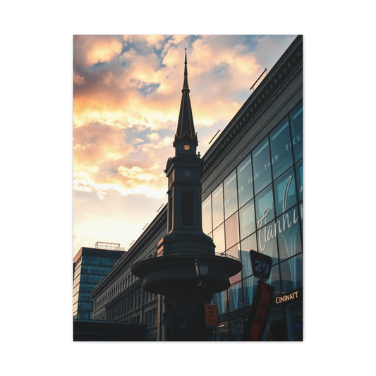 Cincinnati Art Luxury Canvas Wall Art & Canvas Print