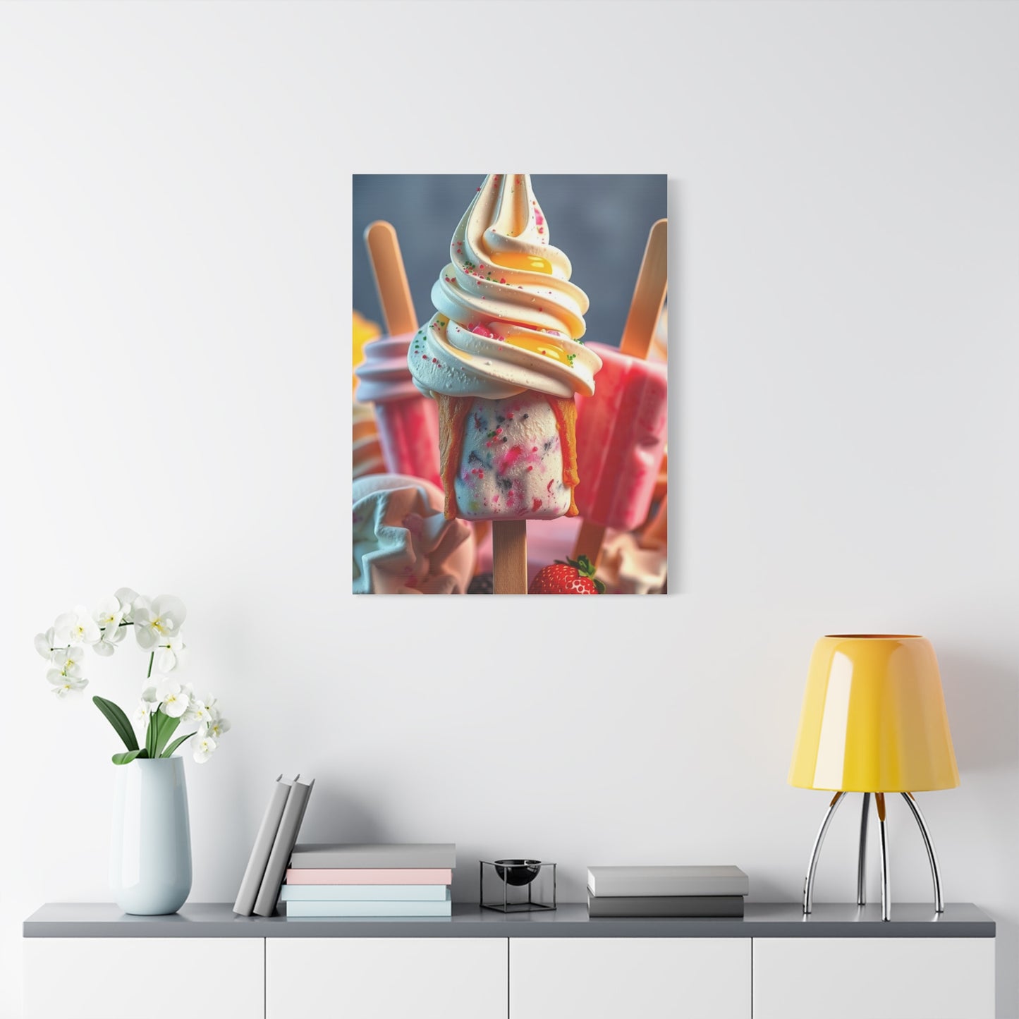 Ice Cream & Popsicle Art Supreme Gallery Wall Art & Canvas Print