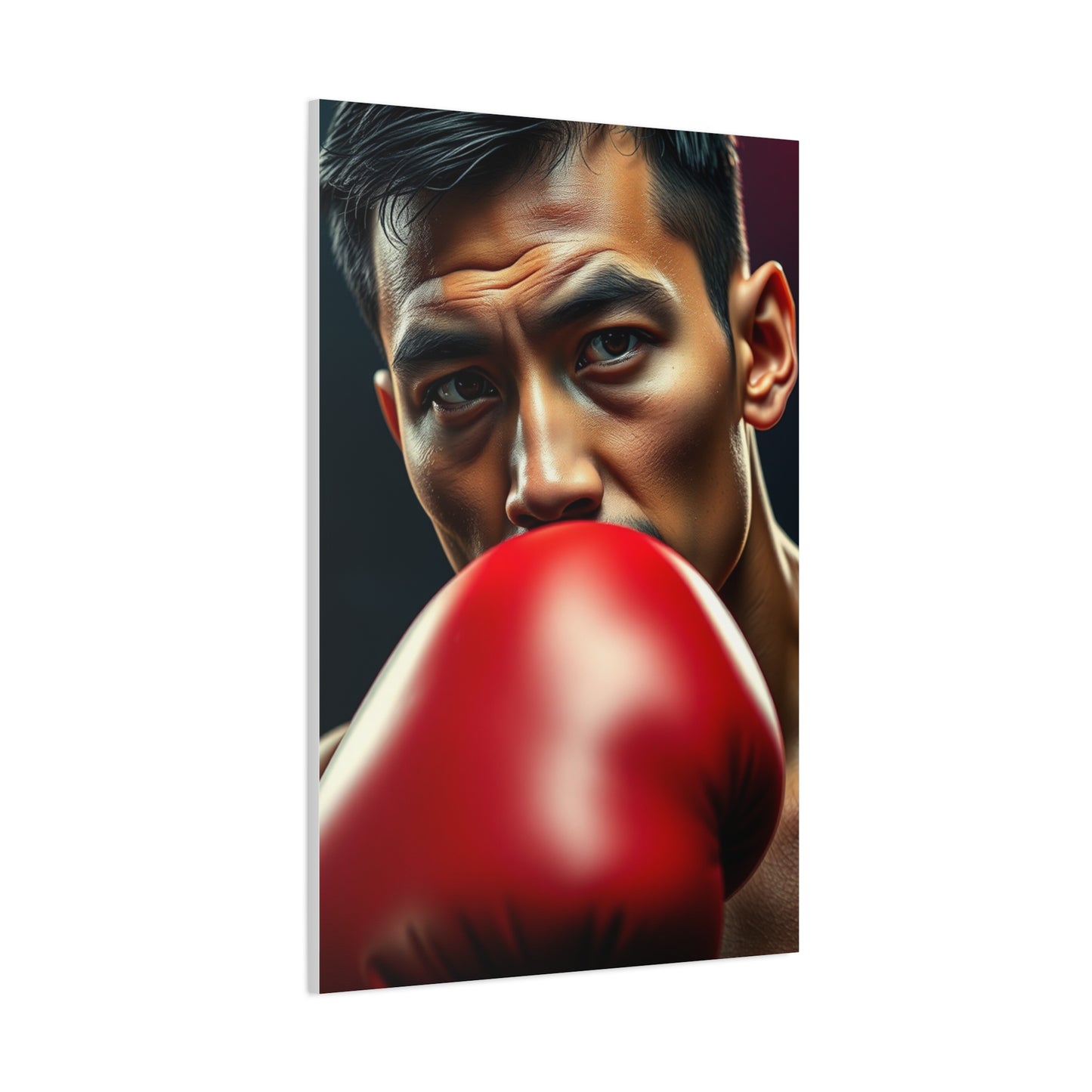 Vision Boxing Art Art Wall Art & Canvas Print