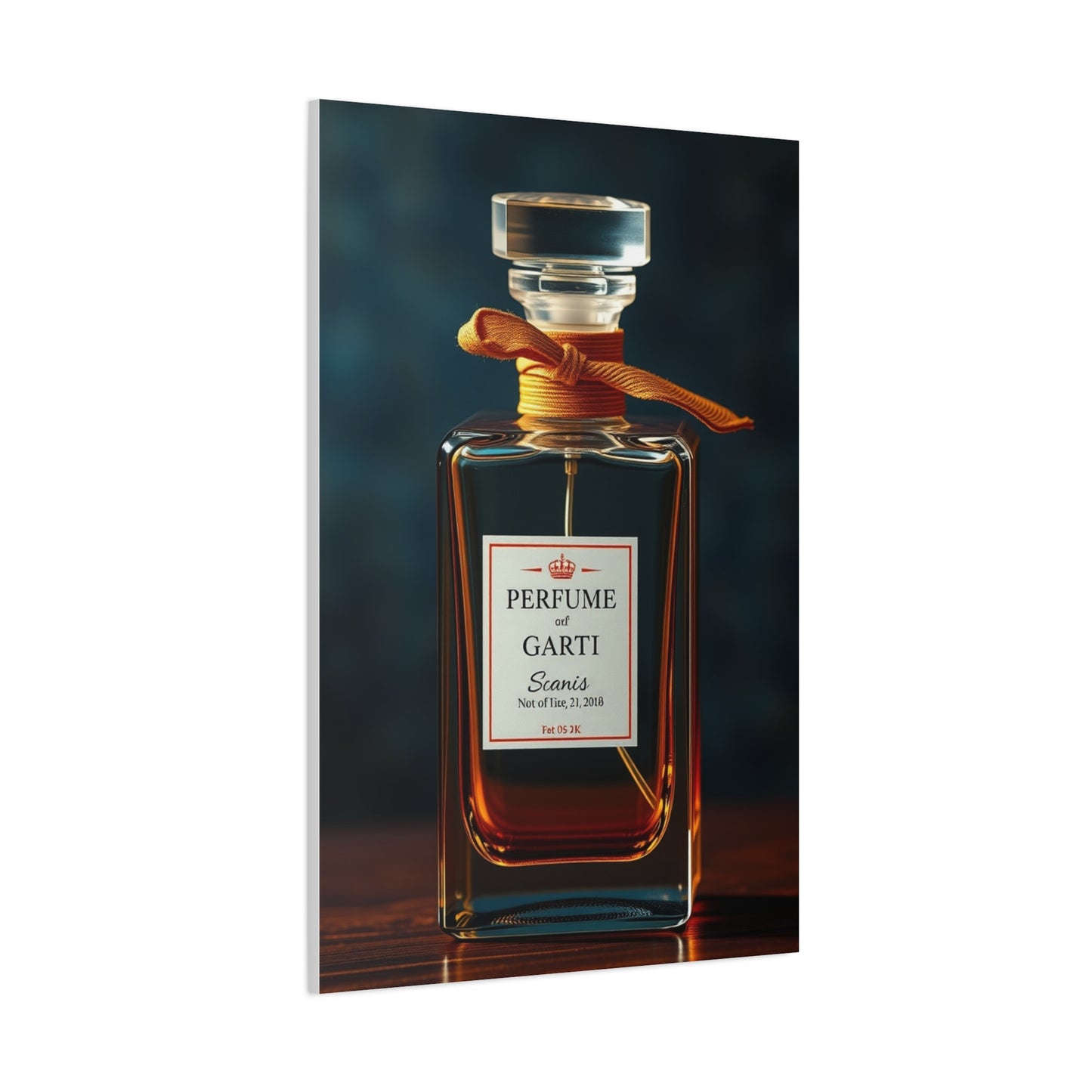 Perfume Bottle Art Luxury Canvas Wall Art & Canvas Print