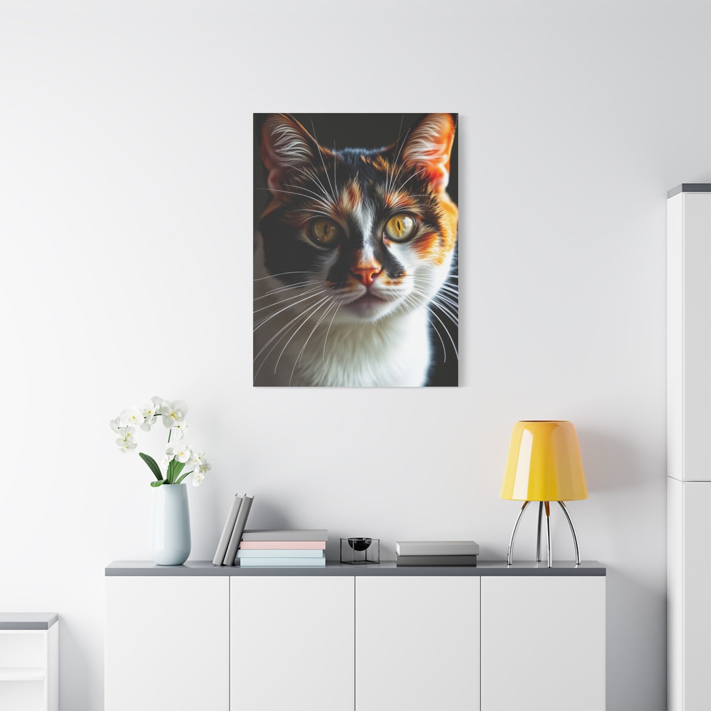 Calico Cat Art Refined Canvas Wall Art & Canvas Print