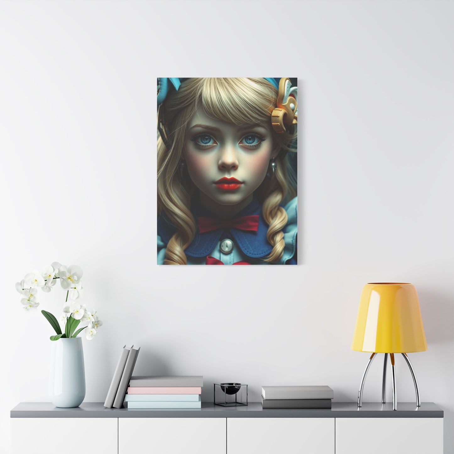 Elite Alice In Wonderland Characters Art Vision Wall Art & Canvas Print
