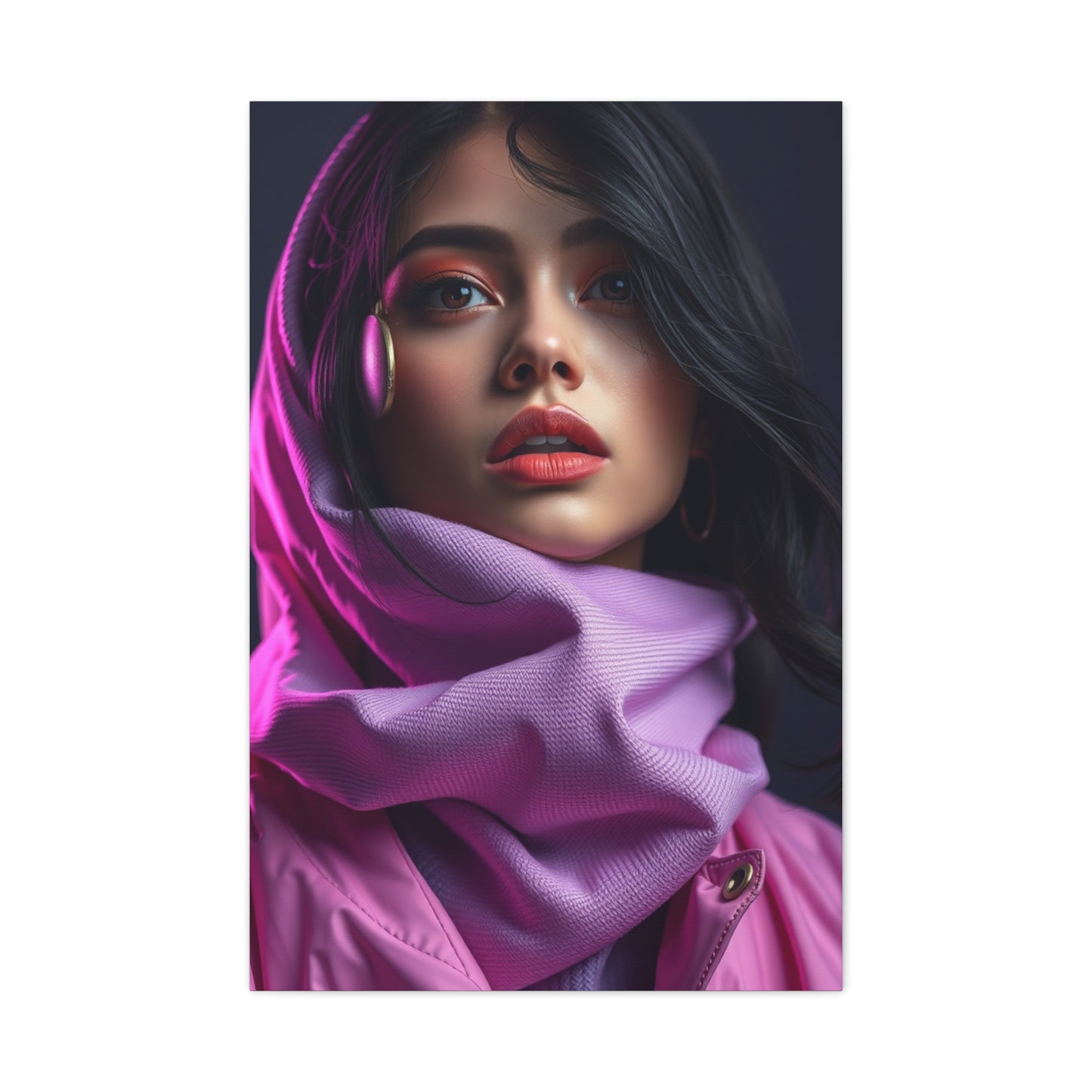 Haute Elegance Wall Portrait