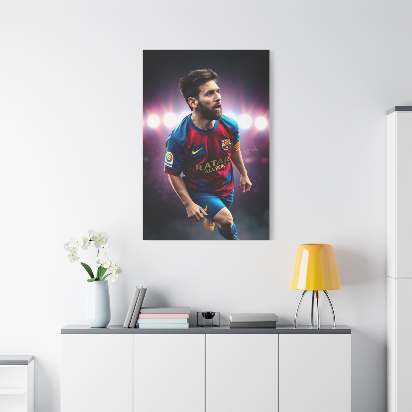 Timeless Messi: Art on Canvas Wall Art & Canvas Print