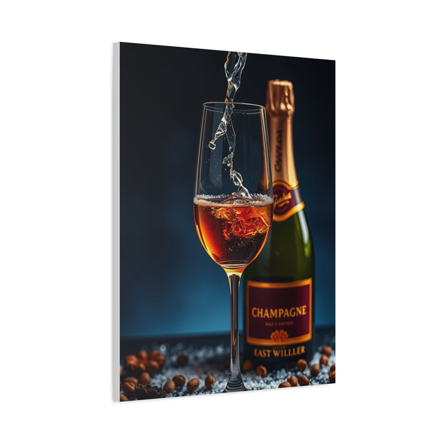 Supreme Champagne Art Collection Wall Art & Canvas Print