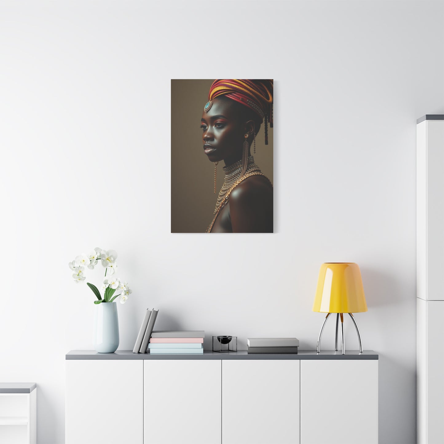 Elite Afrofuturism Art Vision Wall Art & Canvas Print