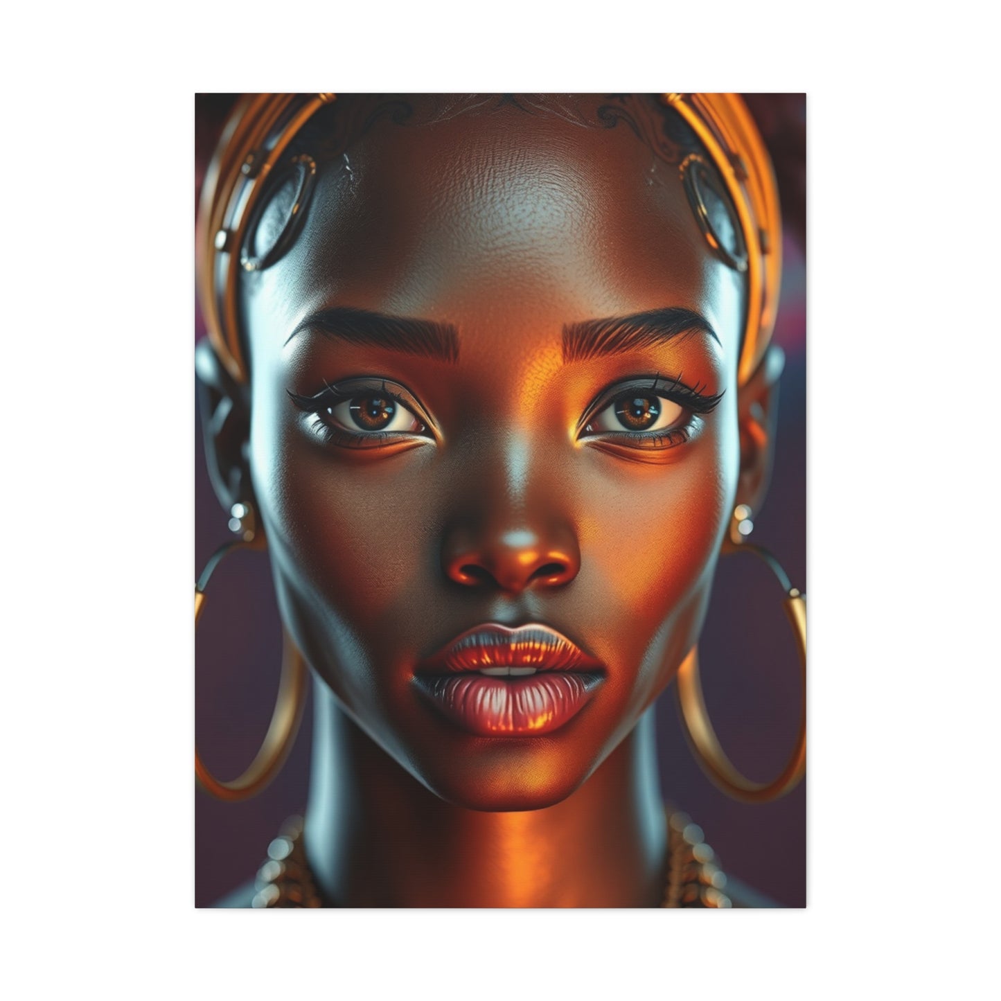 Afrofuturism Art Luxury Canvas Wall Art & Canvas Print