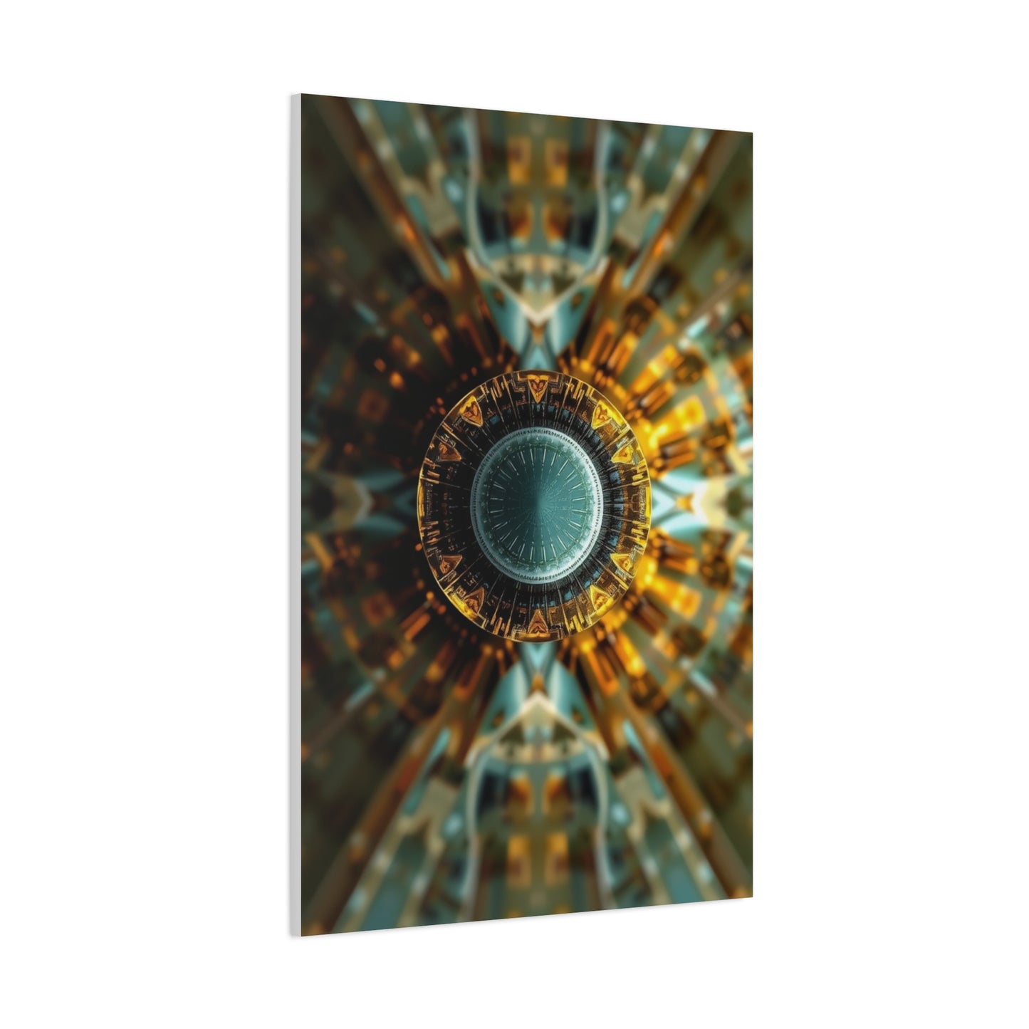 Circular Abstract Art Luxury Canvas Wall Art & Canvas Print