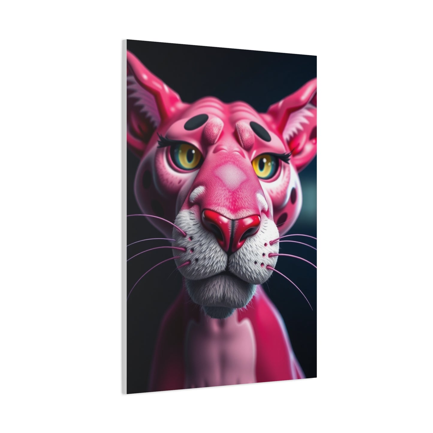 Pantherine Blush Canvas Wall Art & Canvas Print