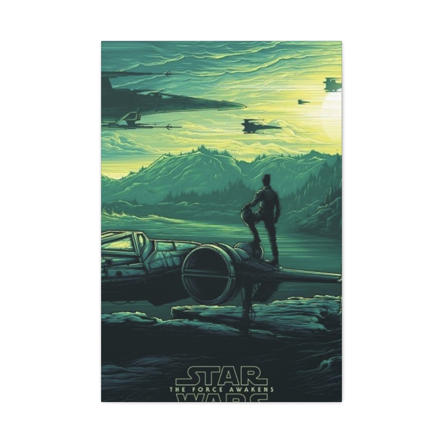 Star Wars The Force Awaken Wall Art & Canvas Prints