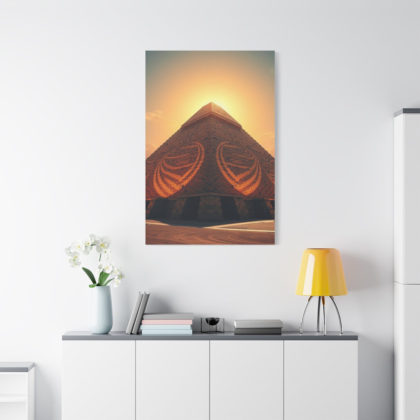 Supreme Pyramid Art Collection Wall Art & Canvas Print