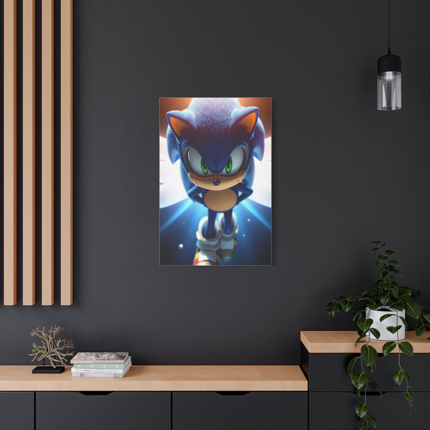 Masterpiece Sonic the Hedgehog Art Vision Wall Art & Canvas Print