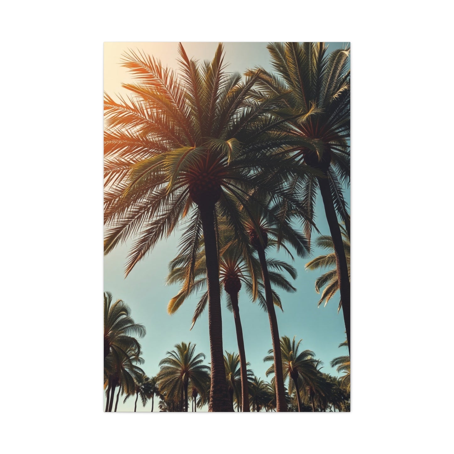 Elegant Fronds Panorama Wall Art & Canvas Print