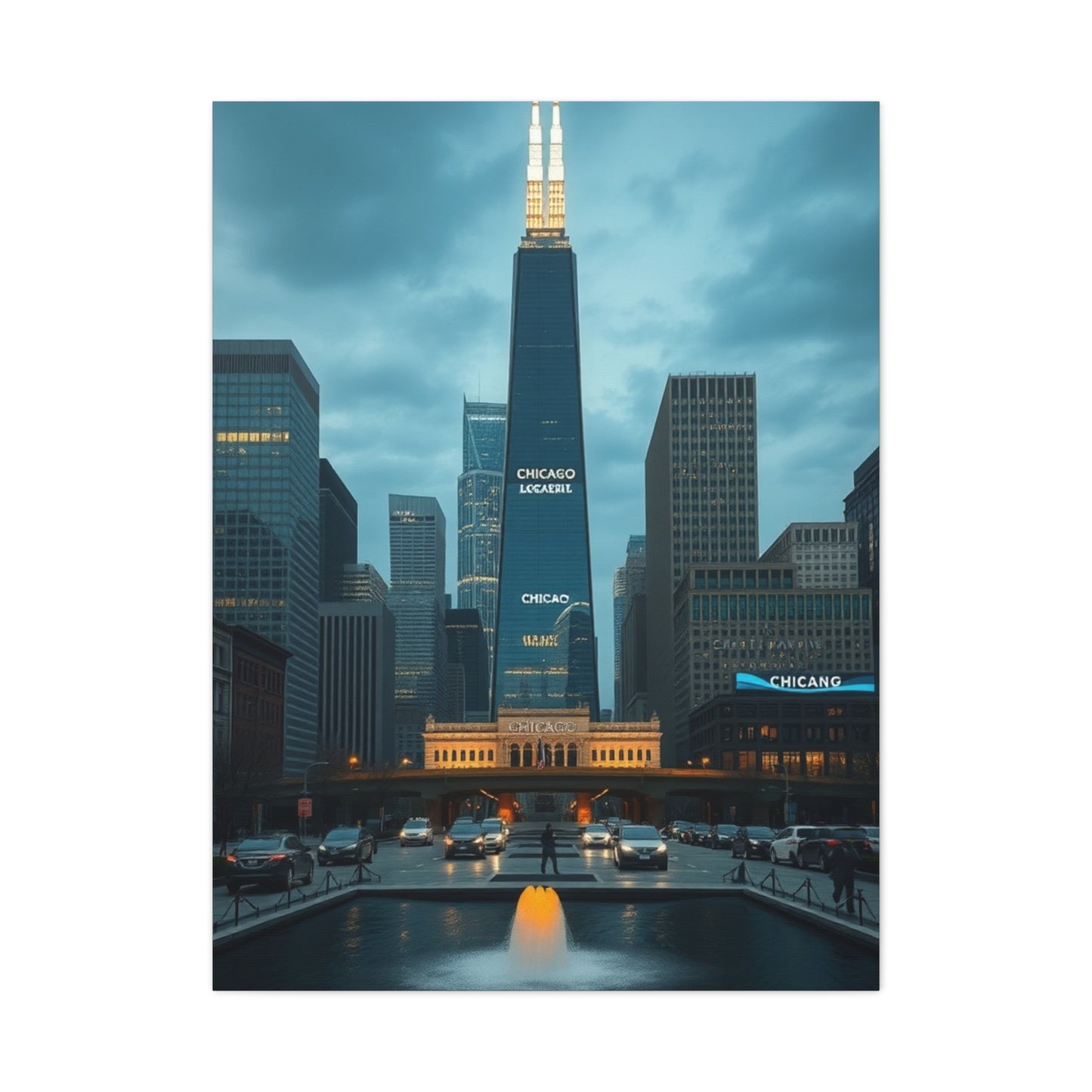 Chicago Art Supreme Gallery Wall Art & Canvas Print