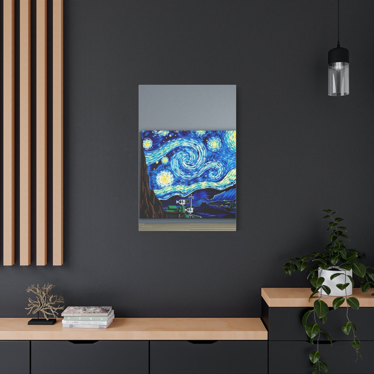 The Starry Night Canvas Art Refined Canvas Wall Art & Canvas Print