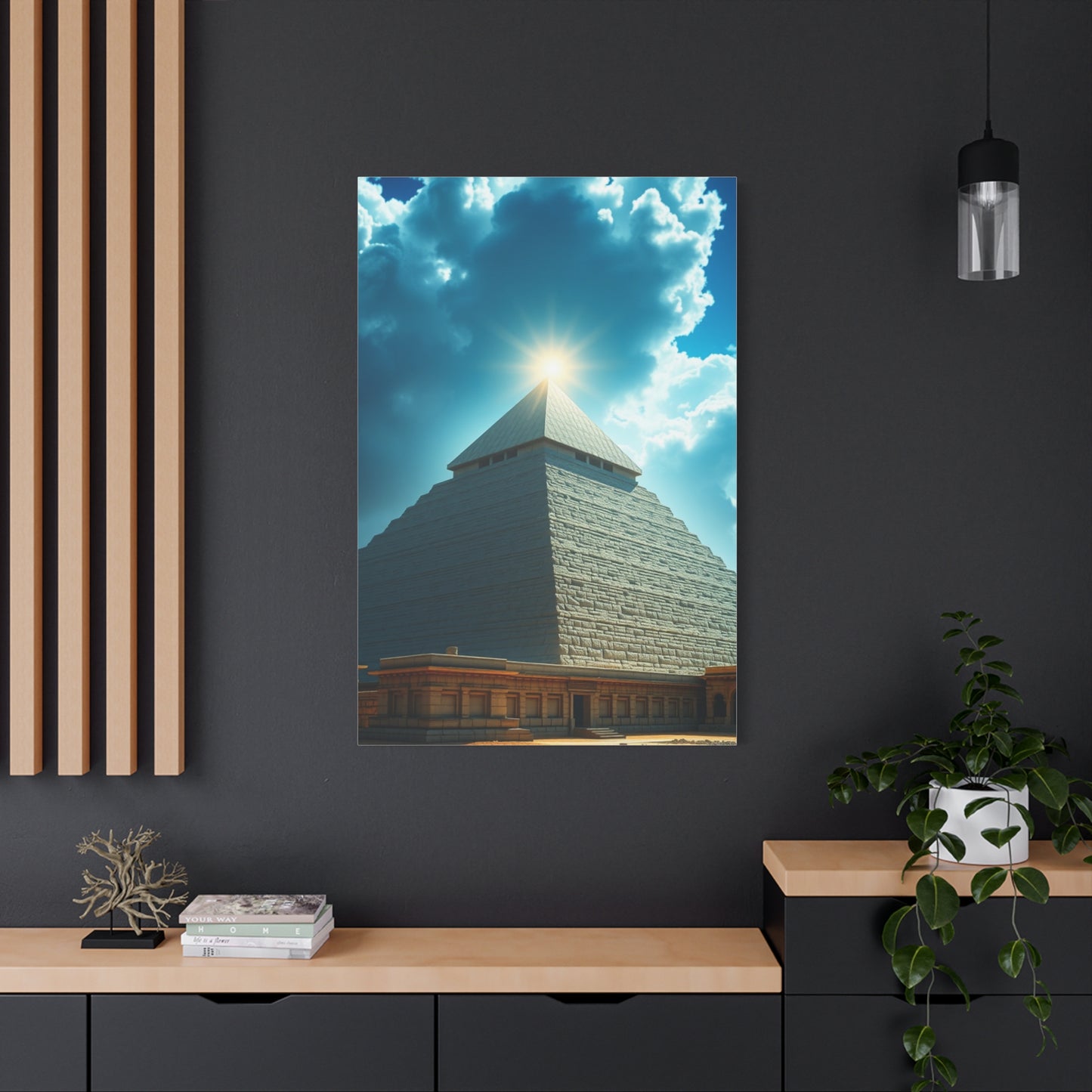 Masterpiece Pyramid Art Vision Wall Art & Canvas Print