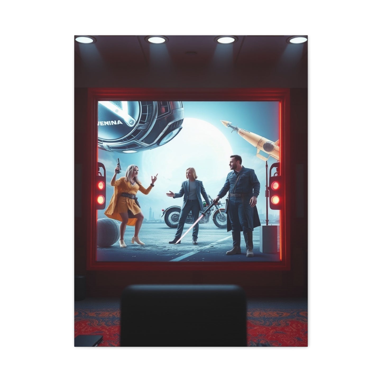 Silver Screen Inspirations wall art & canvas print