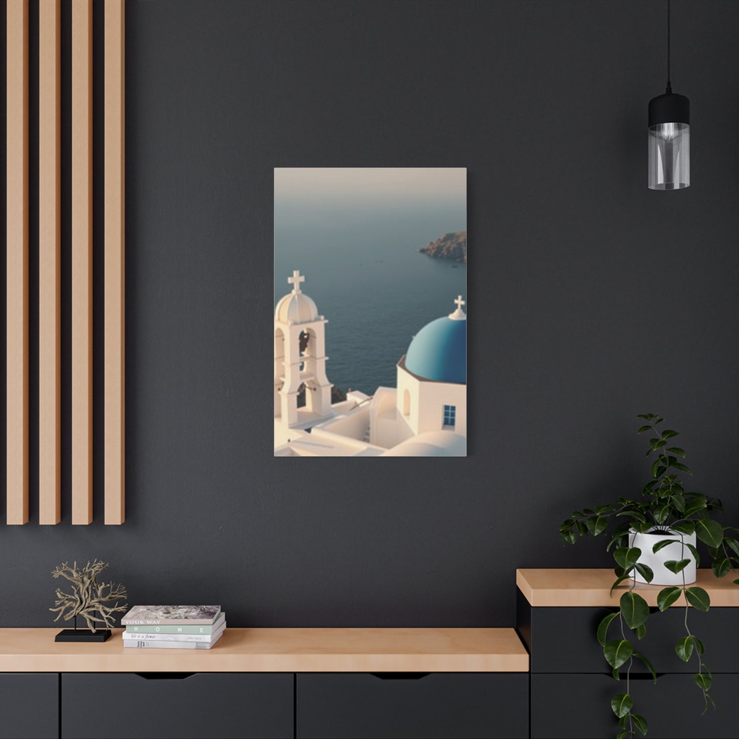 Santorini Art Luxury Canvas Wall Art & Canvas Print