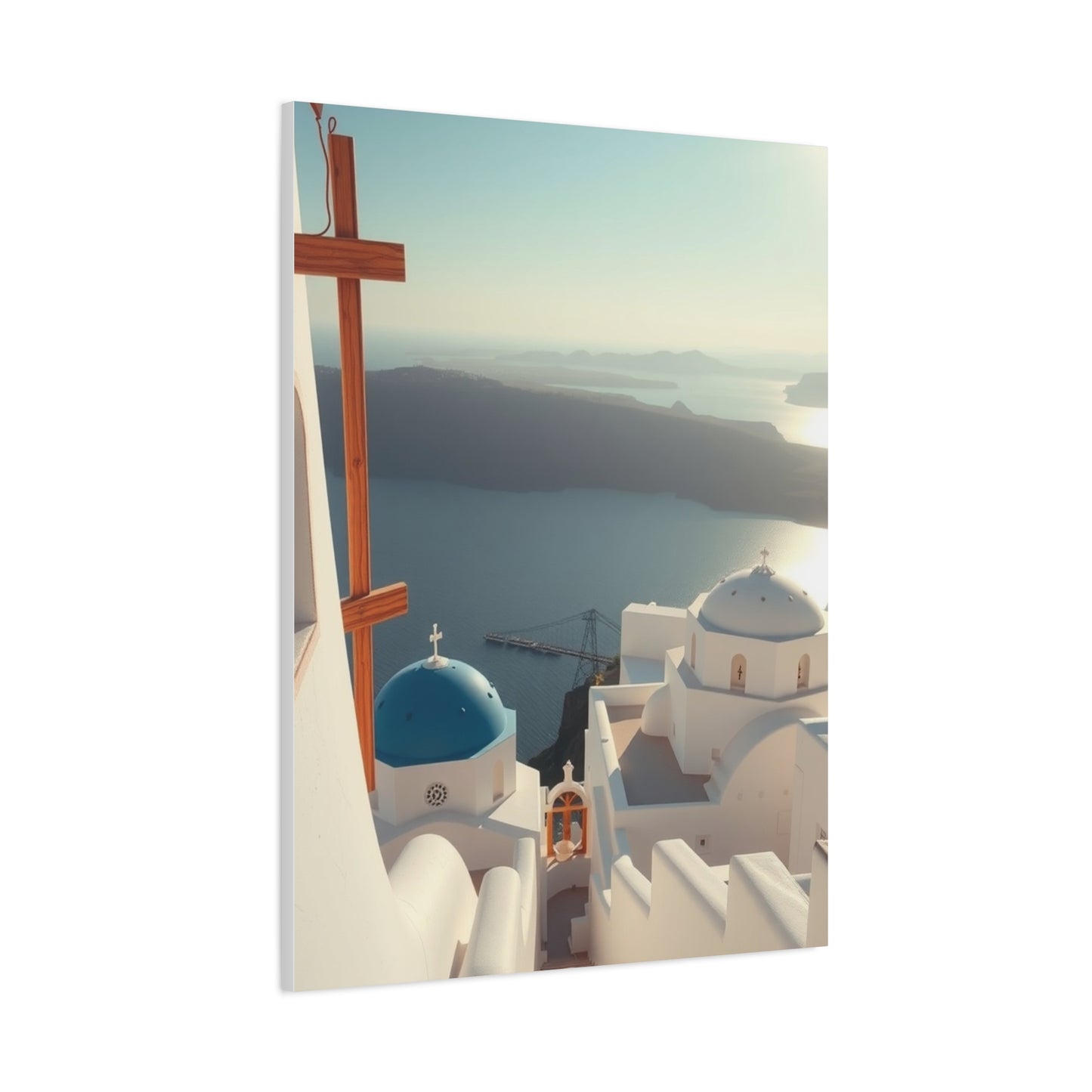 Masterpiece Santorini Art Vision Wall Art & Canvas Print
