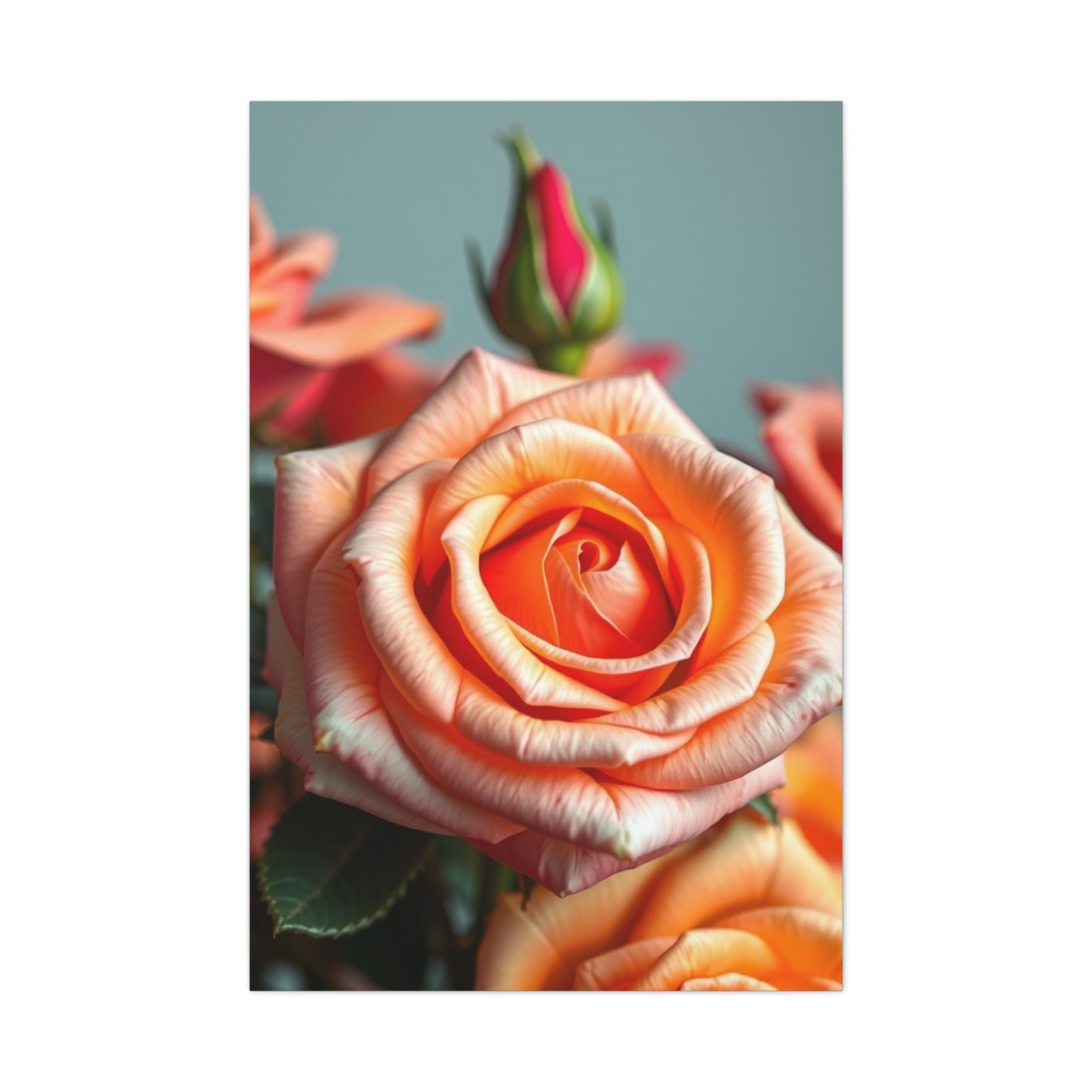 Masterpiece Rose Flower Art Vision Wall Art & Canvas Print