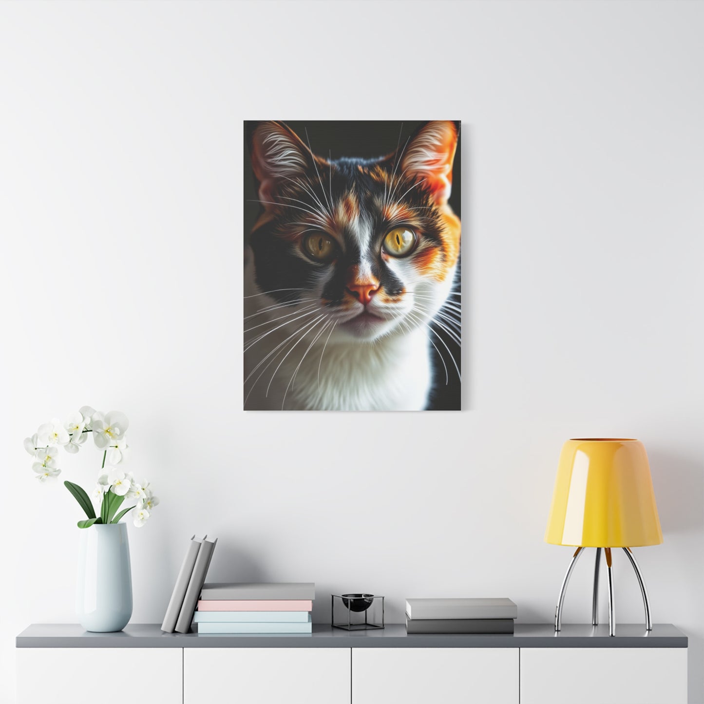 Calico Cat Art Refined Canvas Wall Art & Canvas Print