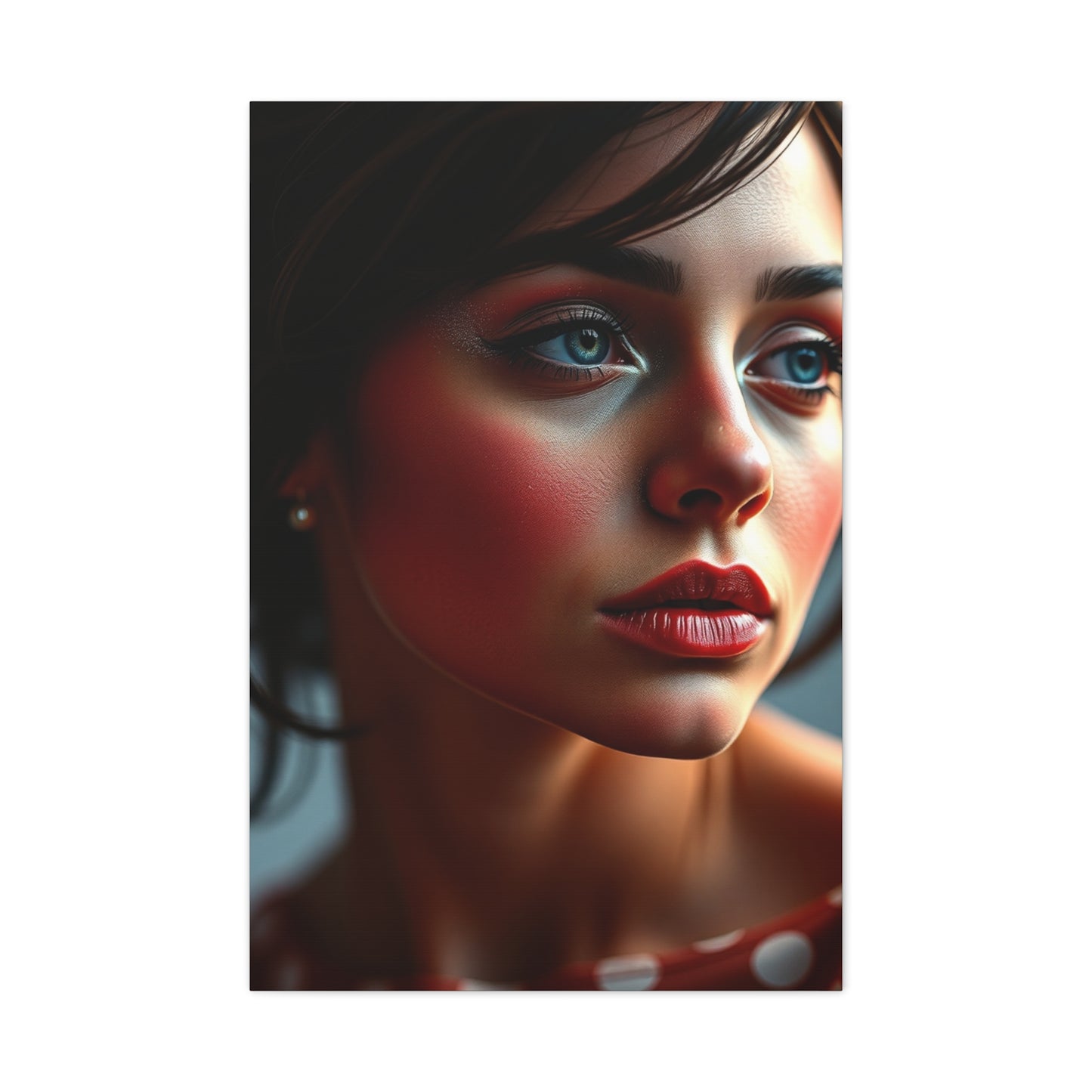 Supreme Polka Dot Pattern Art Collection Wall Art & Canvas Print