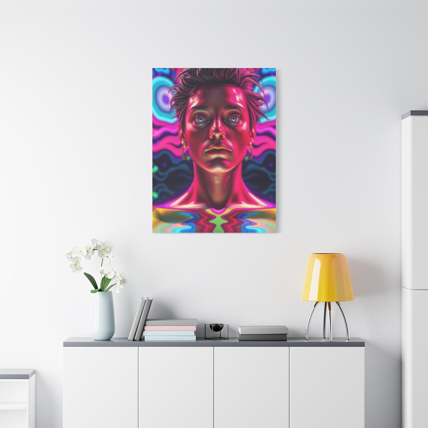 Mystic Vortex Creation Wall Art & Canvas Print
