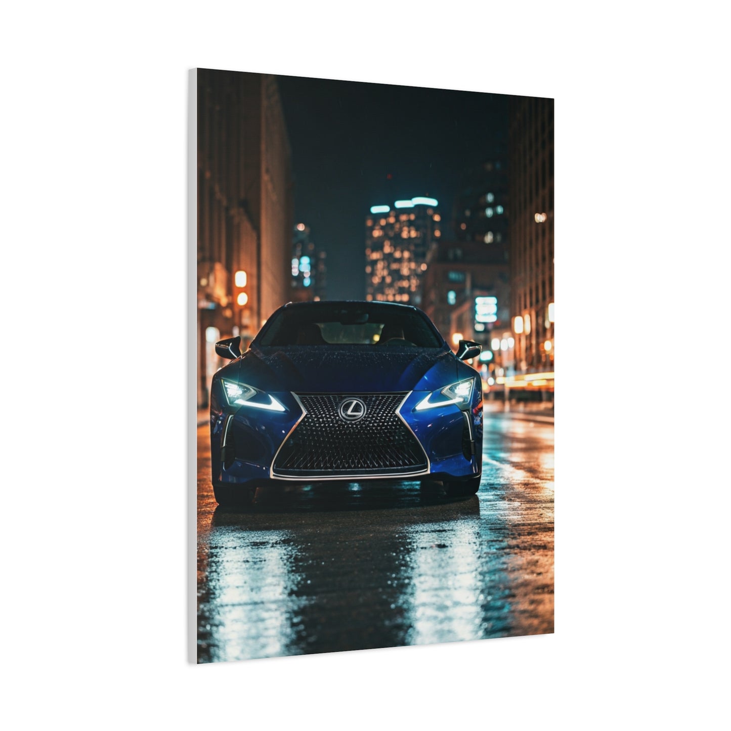 Lexus LC 500 City Night Sophistication Wall Art & Canvas Prints