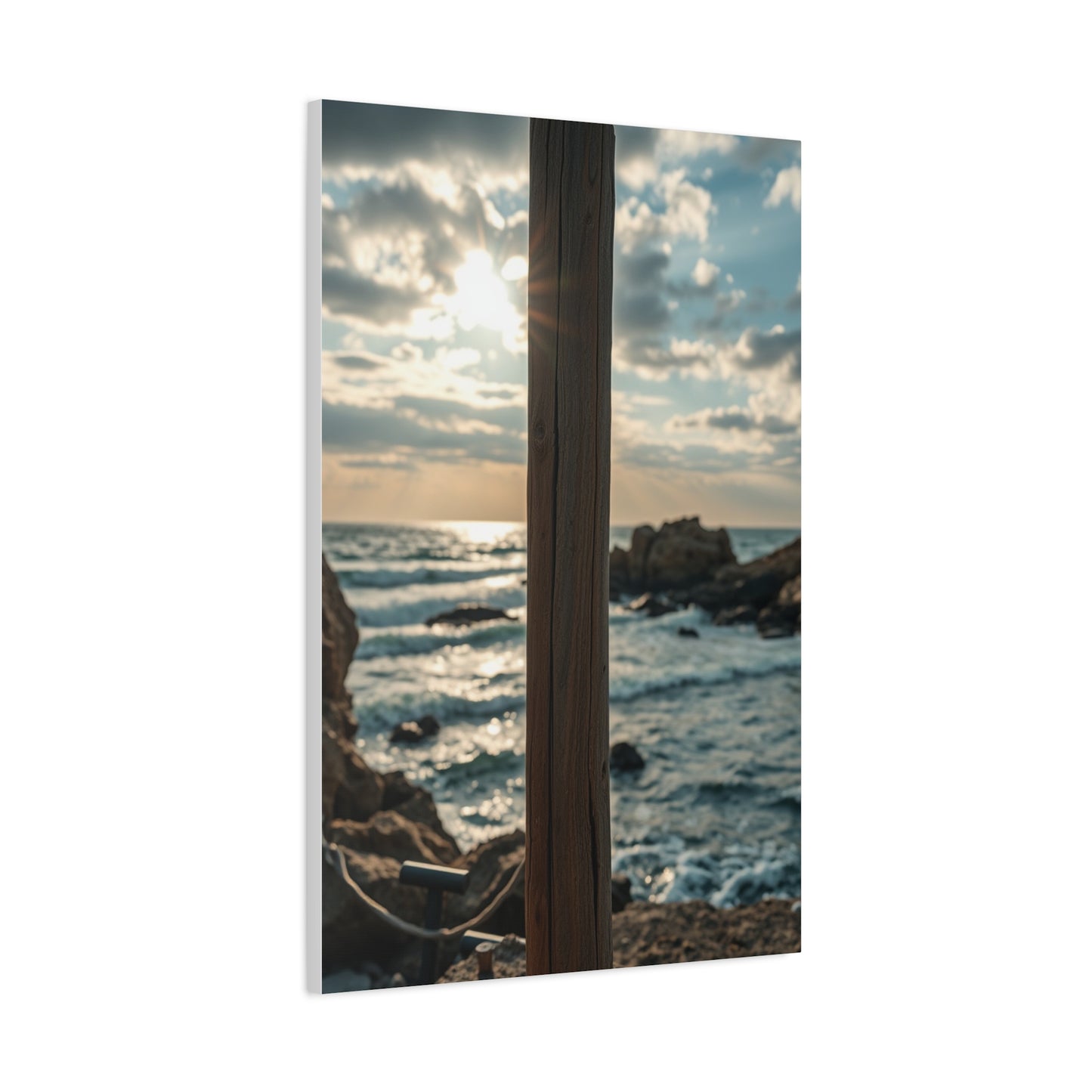 Wave Crest Elegance Wall Art & Canvas Print