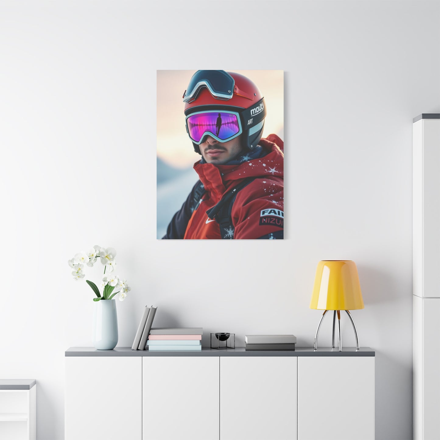 Skiing Art Refined Canvas Wall Art & Canvas Print