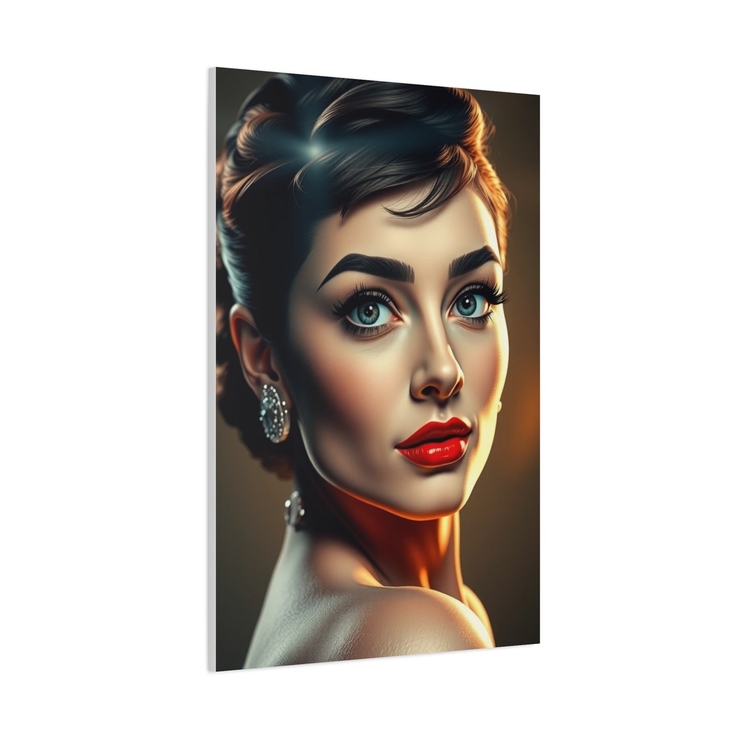Vision Audrey Hepburn Art Art Wall Art & Canvas Print