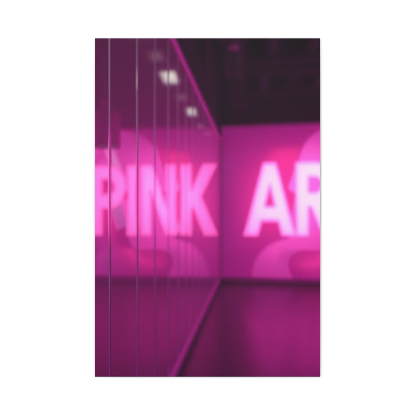 Roseate Elegance Canvas Wall Art & Canvas Print