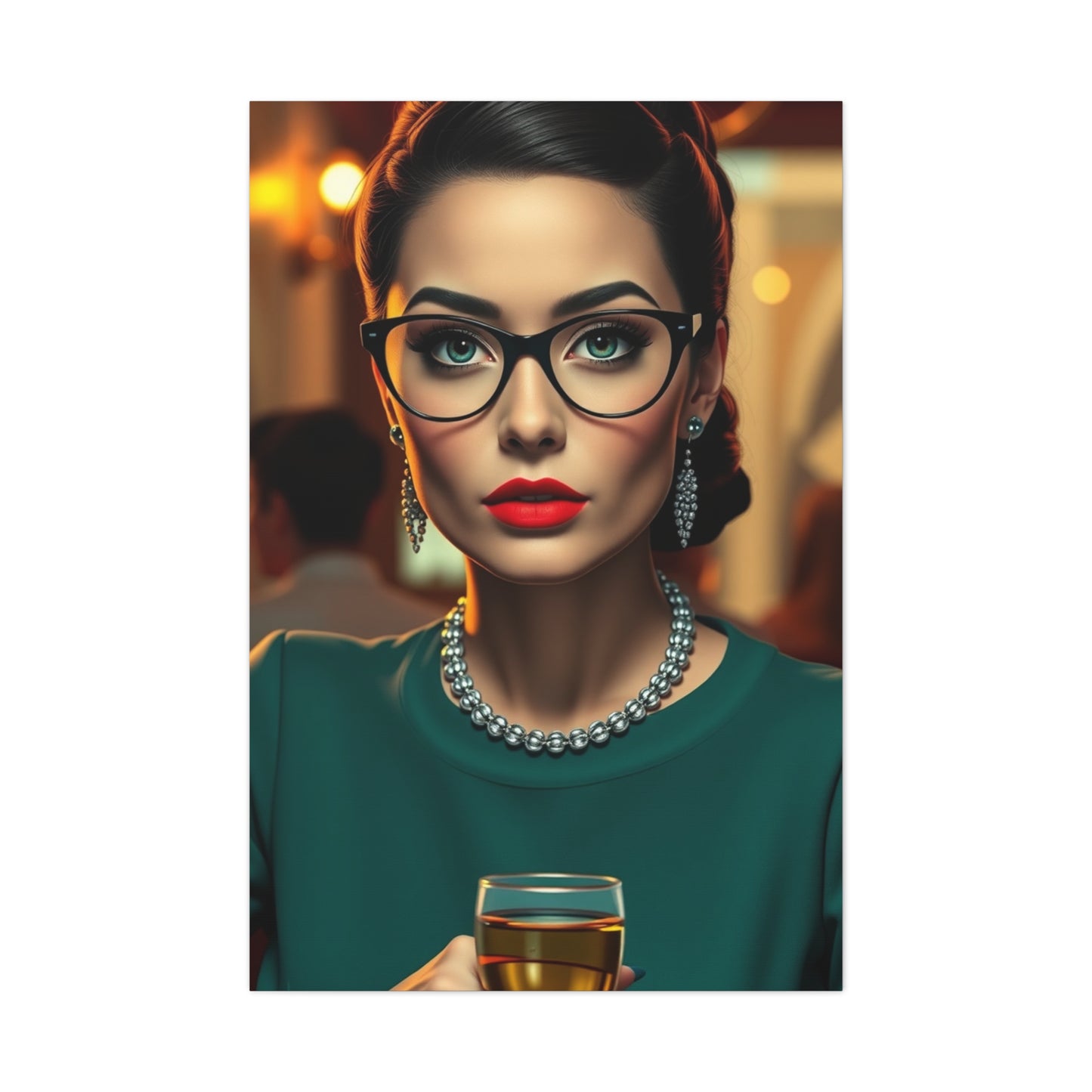 Breakfast At Tiffany’s Characters Art Refined Canvas Wall Art & Canvas Print